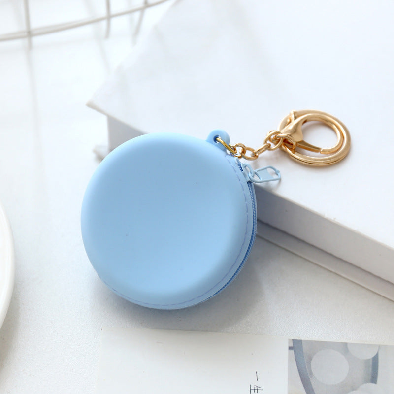 Cute Cartoon Round Silicone Coin Purse