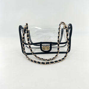 Jelly Transparent Bag Chain Bag Underarm