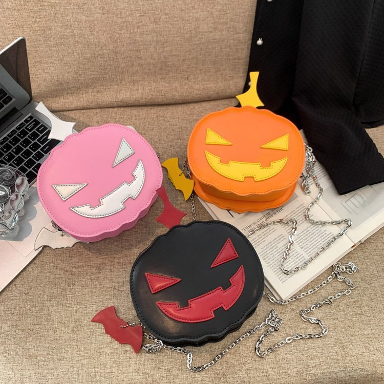 Fashion Personality Halloween Funny Pumpkin Bag