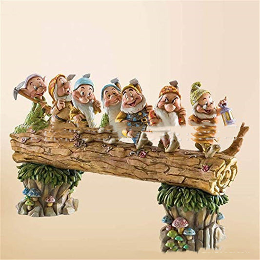 Resin Seven Dwarfs Gnome Garden Decor-Aria Doejay