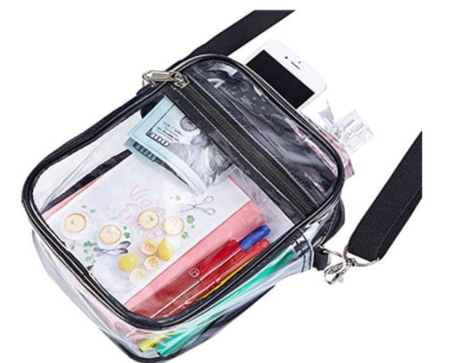 Transparent PVC One-shoulder Jelly Bag