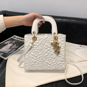 Women's Fashionable Embroidered Shoulder Handbag