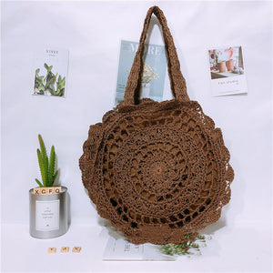 Net Woven Bag Women Bag Straw Woven Bag