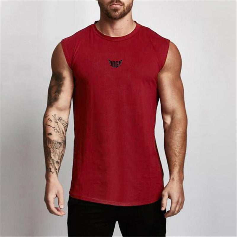 Fashion Men's Fitness Vest T-shirt-Aria Doejay