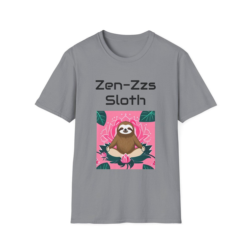 super comfy zen zzz sloth tee