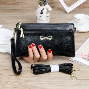 Summer Ladies Clutch Casual All-match Small Bag Mobile Phone Coin Purse Shoulder Messenger Bag