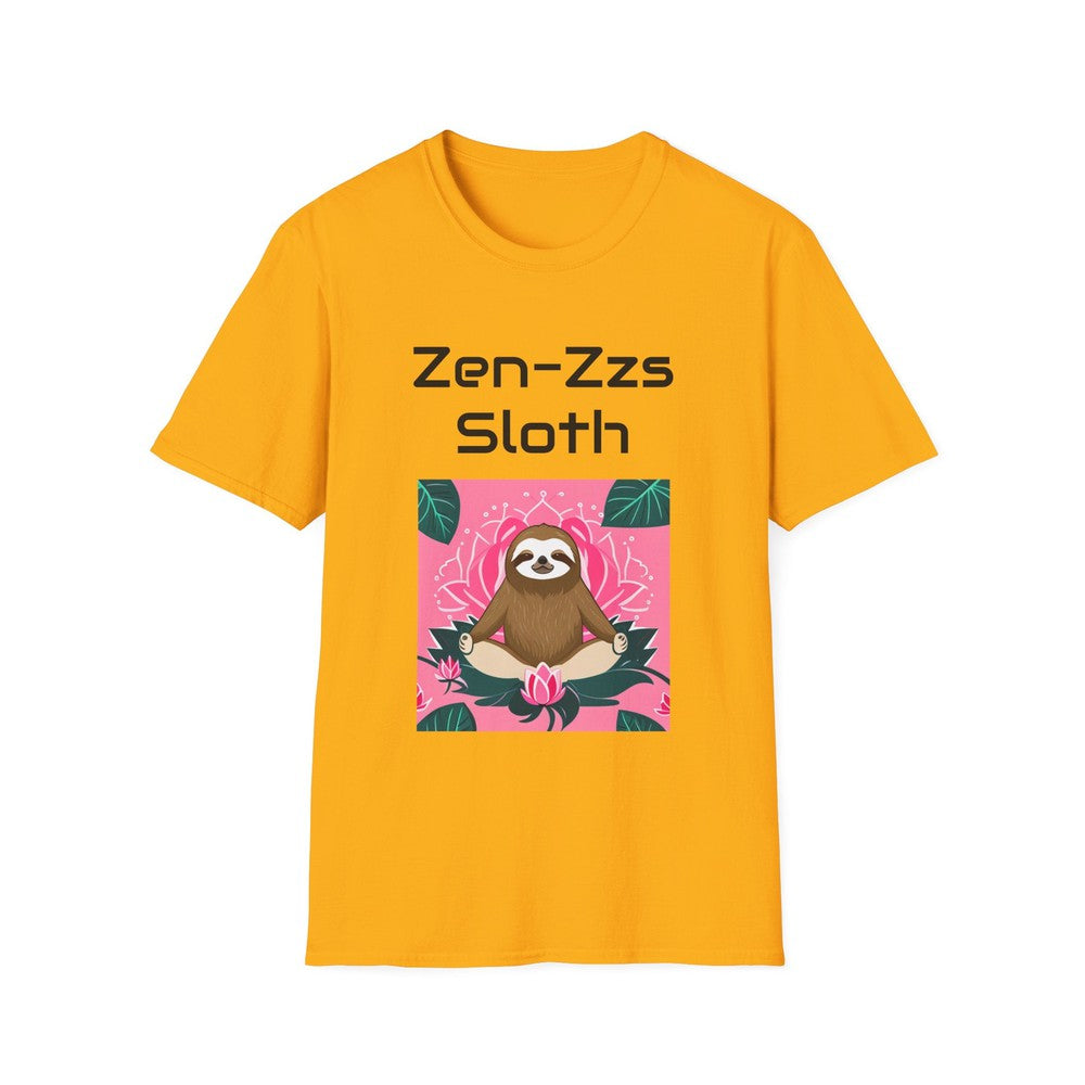 super comfy zen zzz sloth tee