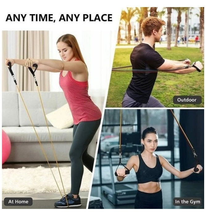 Rally resistance band fitness equipment-Aria Doejay