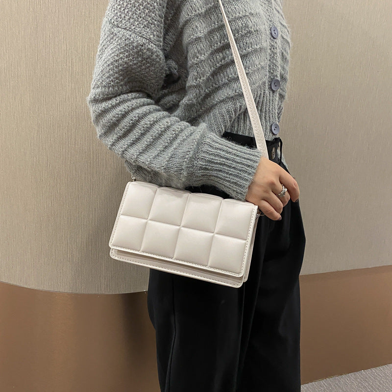 Fashion Simple Rhombus Crossbody Shoulder Bag