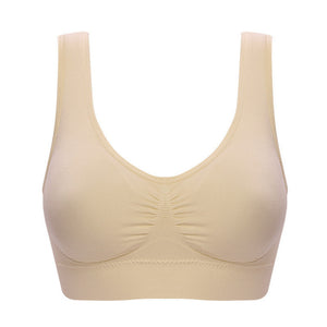 Plus Size Bras For Women Seamless Bra With Pads Big Size 5XL 6XL Bralette Push Up Brassiere Bra Vest-Aria Doejay