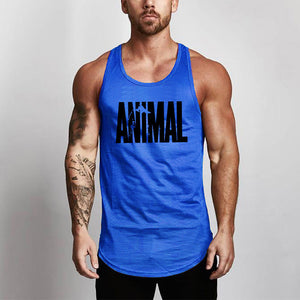 Fitness Men Shirt Slim Fit Vests Mesh Singlets Muscle Tops-Aria Doejay