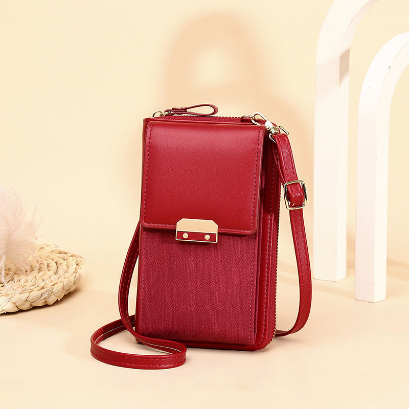 New Women's Bag Trend Line Simple Ladies Shoulder Bag Messenger Bag