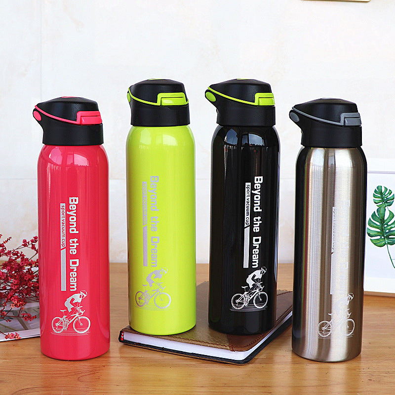 500ML Sport Thermos Water Bottle-Aria Doejay