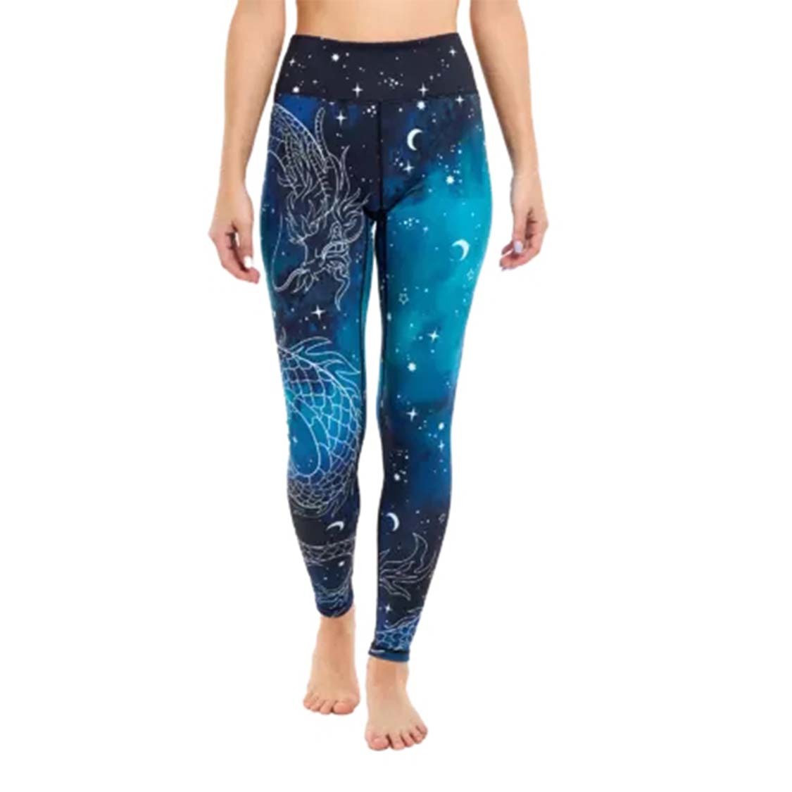 Floral Printed Set Yoga Pants Pilates Training Wear-Aria Doejay