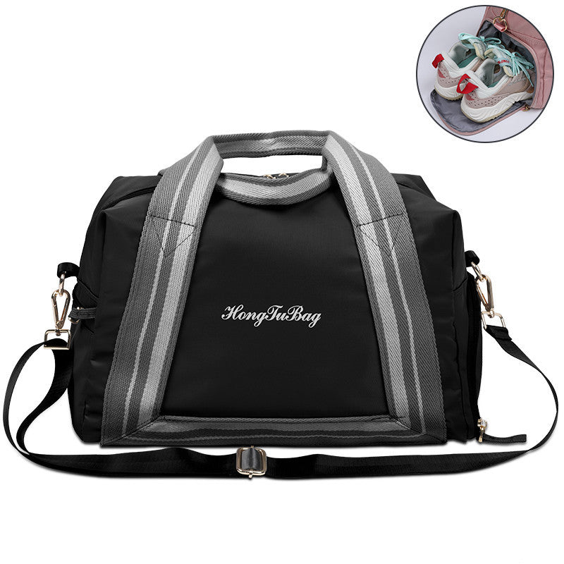 Travel Bag Large Capacity Female Short-Distance Fitness Bag Dry And Wet Separation