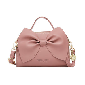 Korean women's bow shoulder bag