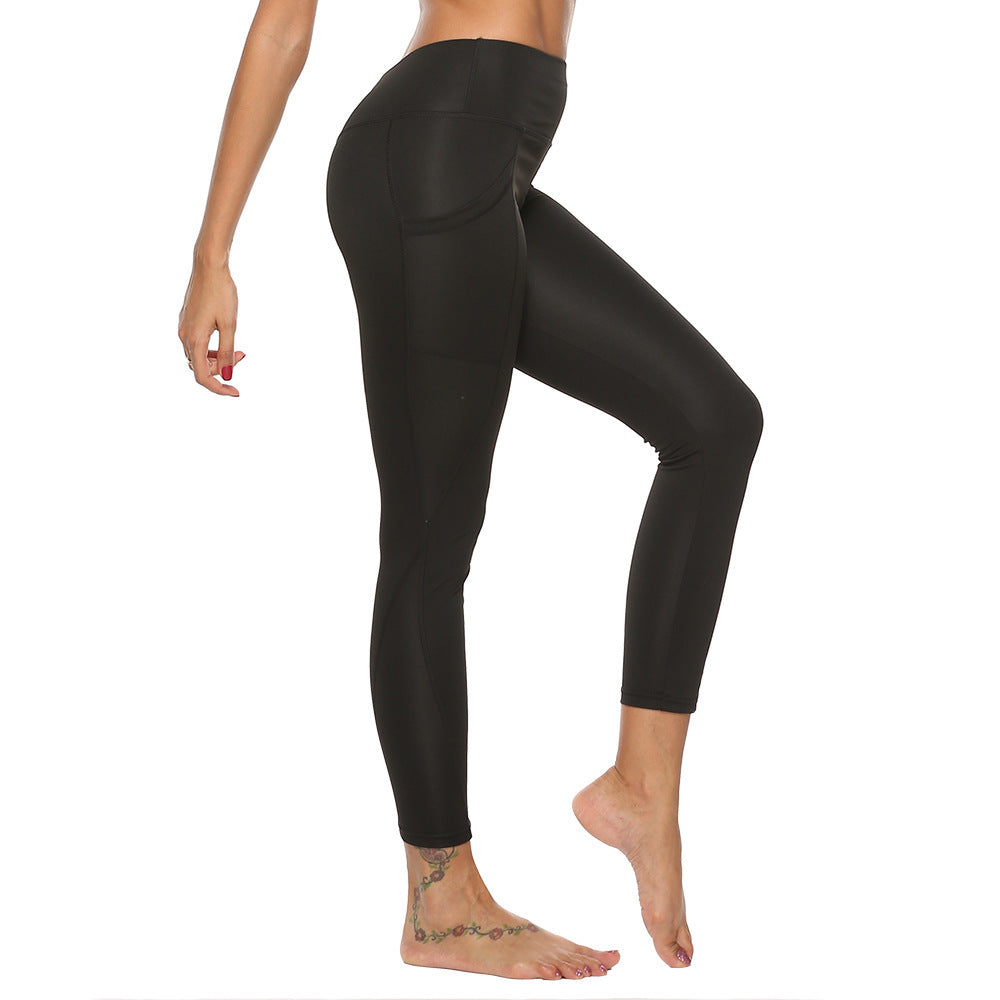 High waist yoga leggings-Aria Doejay