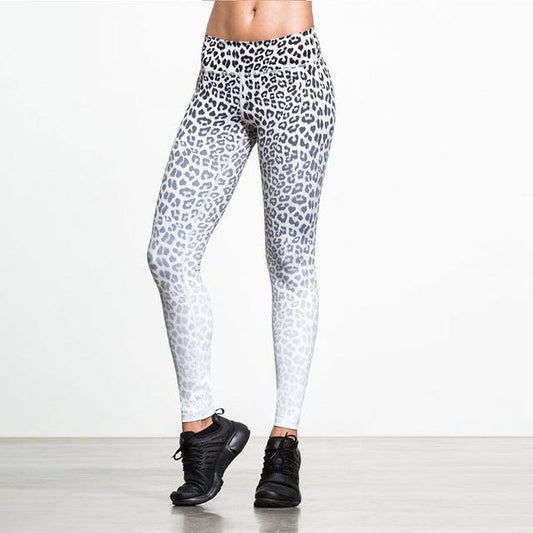 Leopard Printed Leggings-Aria Doejay