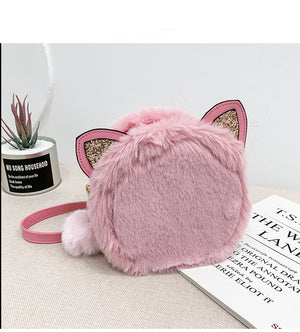 Autumn And Winter Furry Small Bag Female Chain Small Satchel