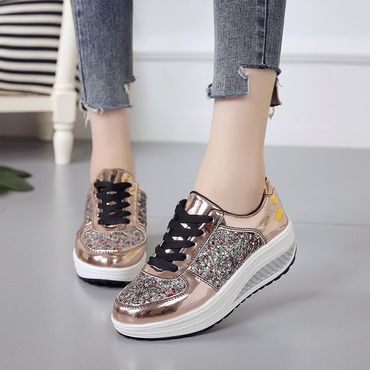 New sequin sneakers-Aria Doejay