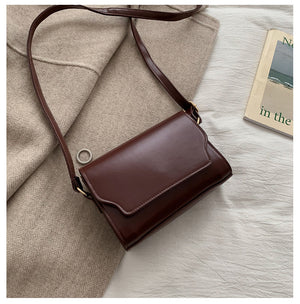 Single shoulder bag chic casual wide shoulder strap messenger female bag