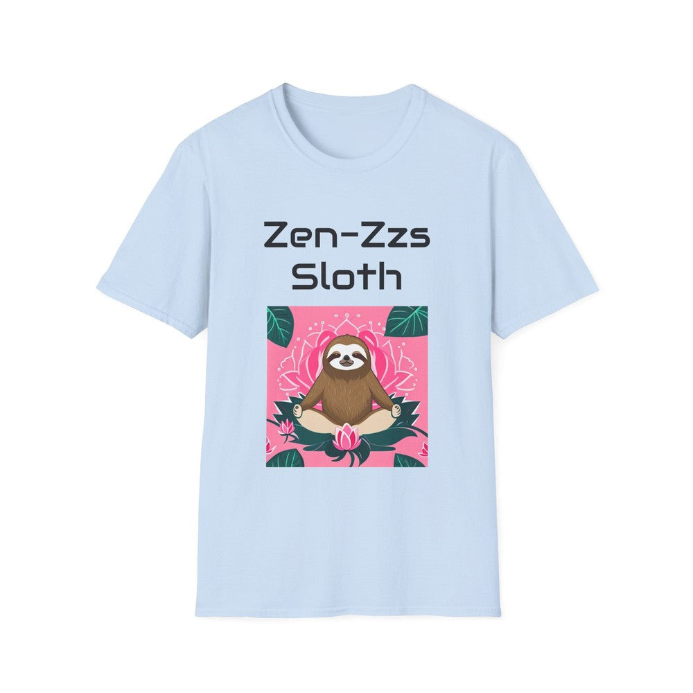 super comfy zen zzz sloth tee