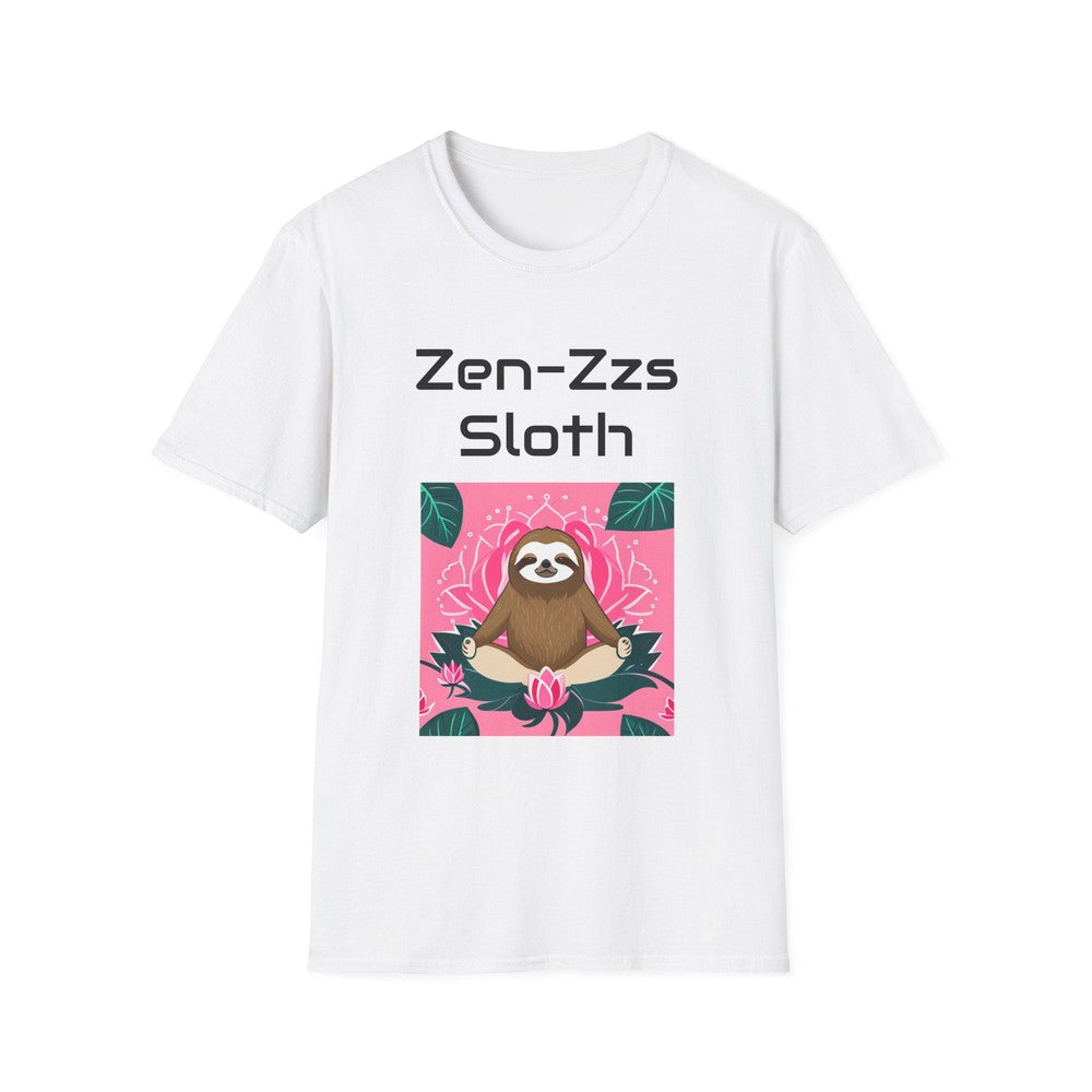 super comfy zen zzz sloth tee