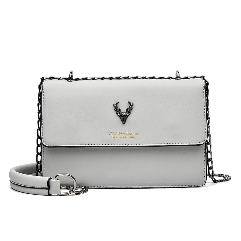 Fashion versatile chain messenger bag