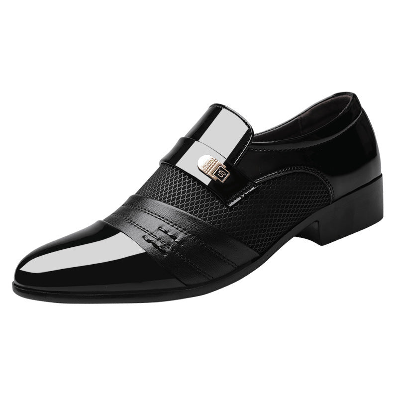 Men's shoes leather shoes men's casual shoes-Aria Doejay