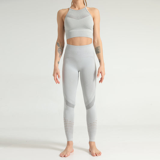 Cutout women's yoga trousers-Aria Doejay