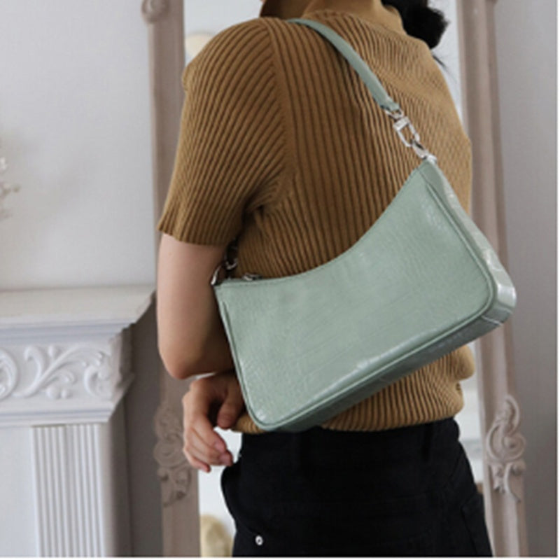 Niche Simple and Fashionable Texture Handbag Trendy