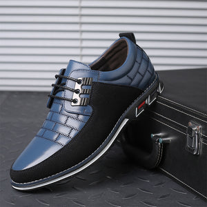 Casual Leather Shoes Men's Shoes British Shoes-Aria Doejay