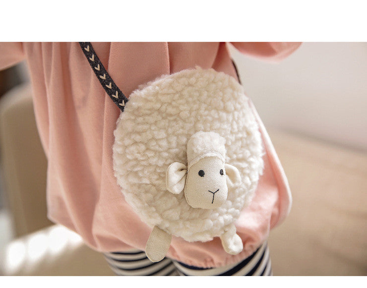 Messenger Bag Baby Small Bag Small Child Baby Cute Lamb Bag