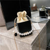 Popular All-match Pearl Portable Chain Messenger Bag