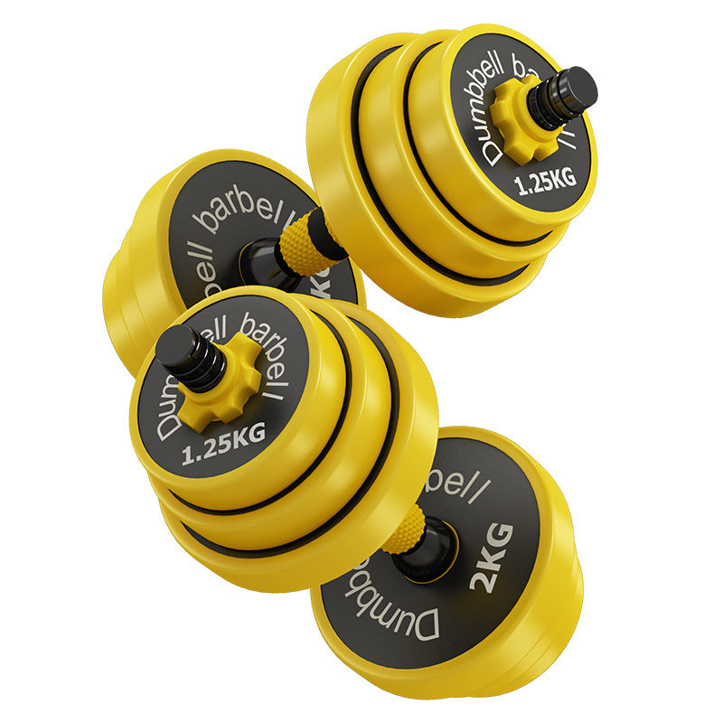 Iron-Clad Dumbbell Home Men's Fitness Equipment-Aria Doejay