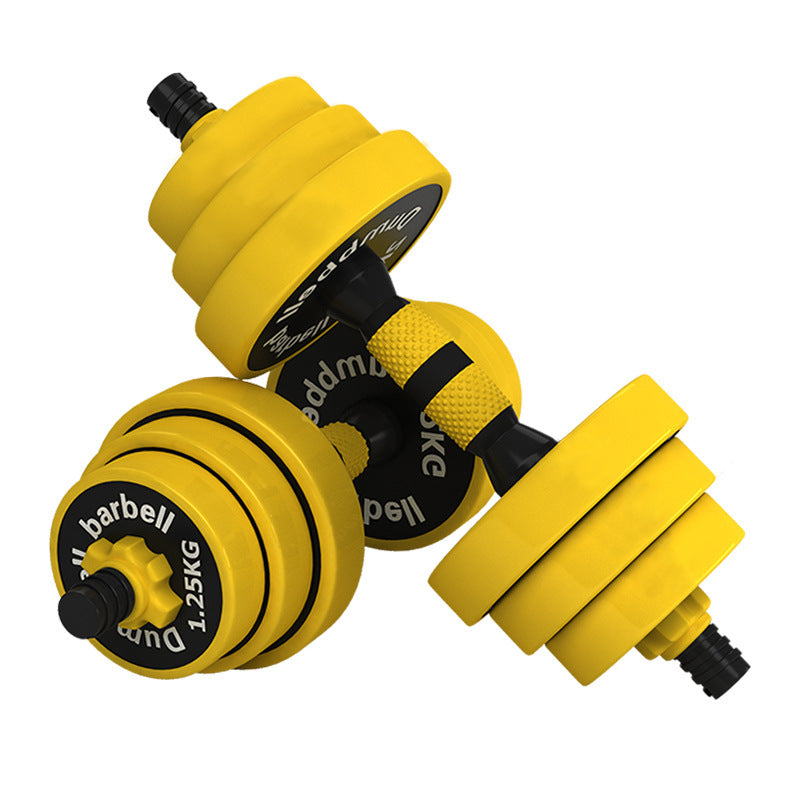 Iron-Clad Dumbbell Home Men's Fitness Equipment-Aria Doejay