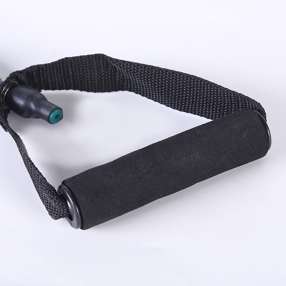 Stretchable Cloth Cover Anti-breaking One-word Tension Device Pull Rope Fitness Resistance Band Sports Elastic BandSupplies