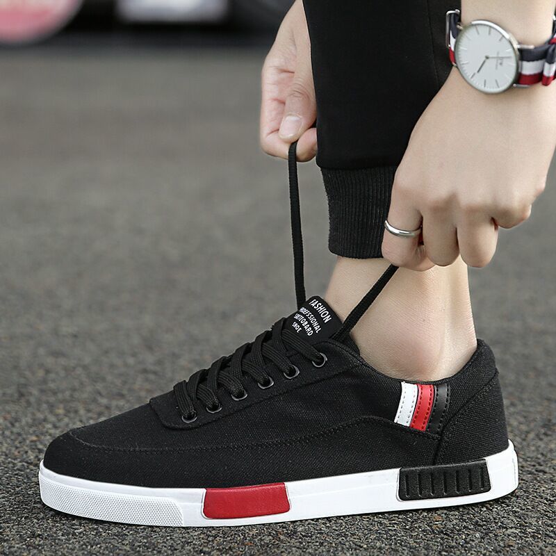 Men's Shoes Canvas Shoes Men's Sports Casual Shoes-Aria Doejay