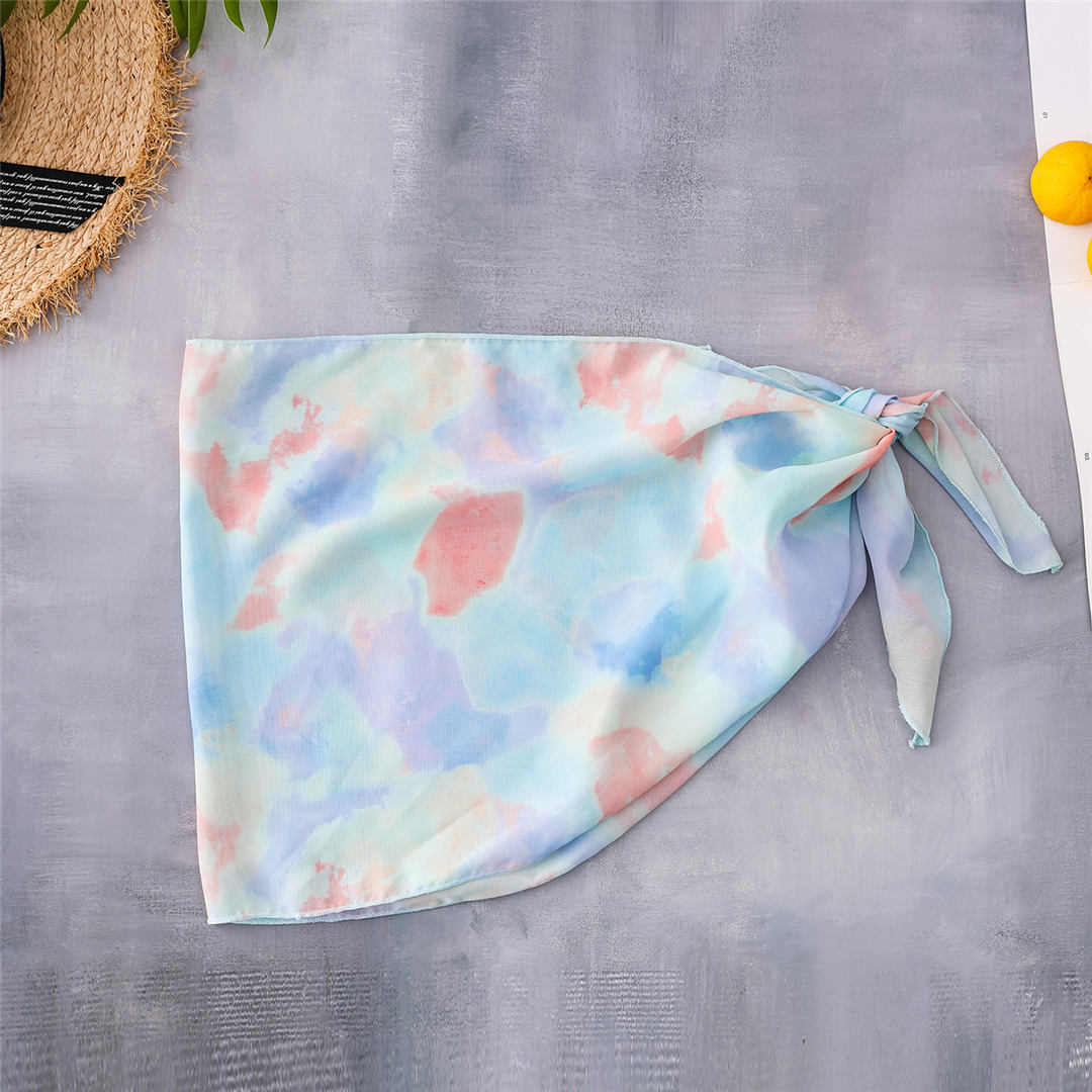 Ladies Split Swimsuit Tie-dye Sexy Bikini-Aria Doejay