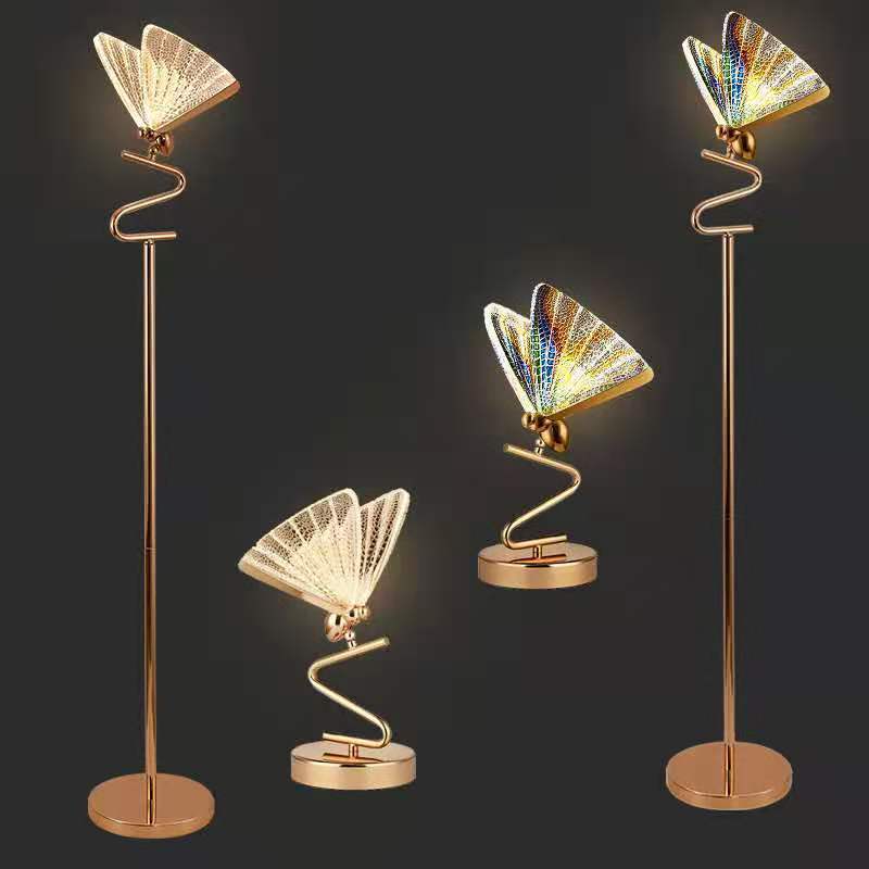 Hot Sale Butterfly Lamp Chandelier for Living Room Bedroom Bedside Staircase Hall Restaurant Art Indoor Lighting Decor-Aria Doejay