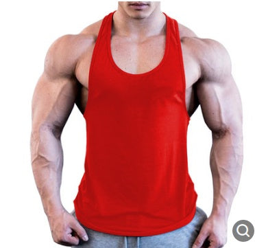 Gym Men Muscle Sleeveless Shirt Tank Top-Aria Doejay