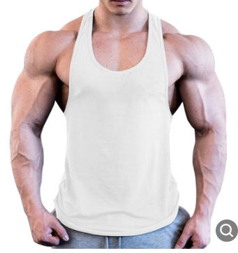 Gym Men Muscle Sleeveless Shirt Tank Top-Aria Doejay