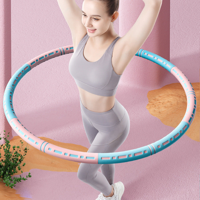 Hoop Belly And Waist Aggravate Weight Loss Vibrato With The Same Paragraph Net Celebrity Female Fitness Home Thin Waist Thin Hip Fat Burning Training-Aria Doejay