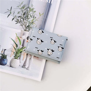 New Multi- Card Pocket Small Wallet Short Wallet Ladies Mini Wallet 30 Off Wallet Japanese And Korean Version Card Package Women-Aria Doejay