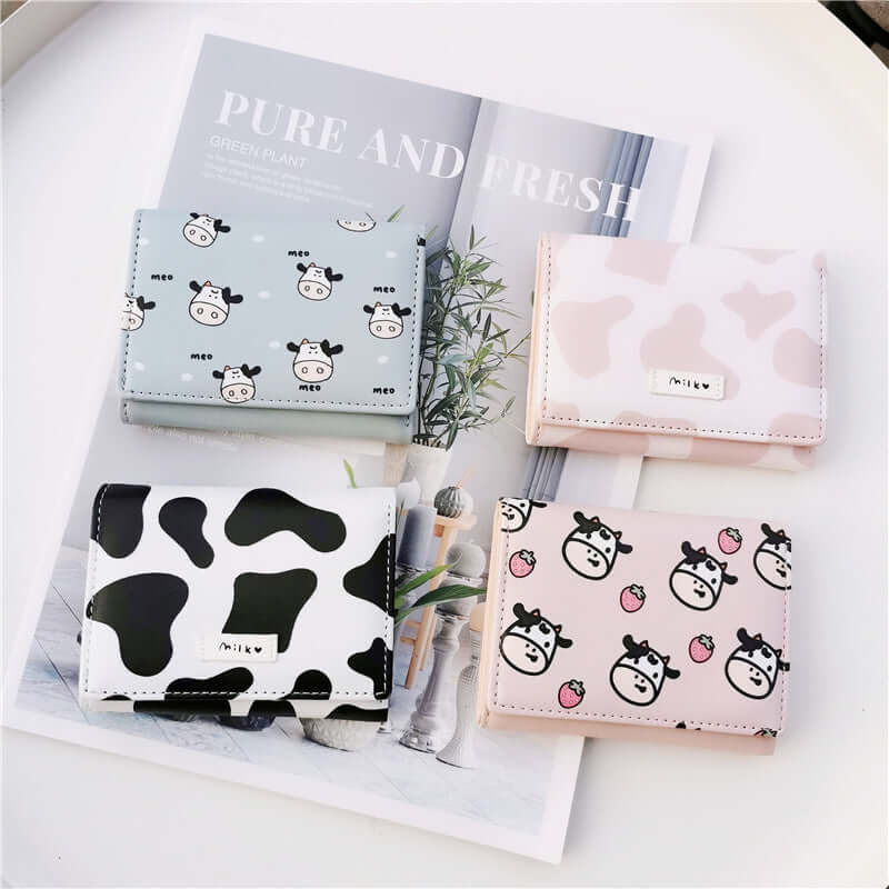 New Multi- Card Pocket Small Wallet Short Wallet Ladies Mini Wallet 30 Off Wallet Japanese And Korean Version Card Package Women-Aria Doejay