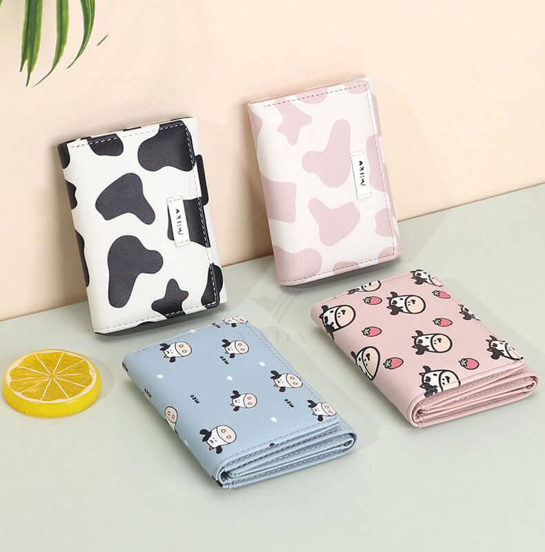 New Multi- Card Pocket Small Wallet Short Wallet Ladies Mini Wallet 30 Off Wallet Japanese And Korean Version Card Package Women-Aria Doejay