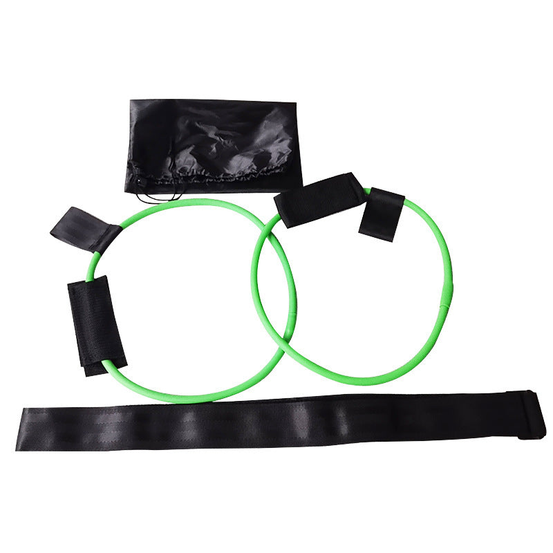 Latex Material Yoga Fitness Belt Foot Pedal Tension Rope Home Exercise Fitness Equipment Home Workout Resistance Bands-Aria Doejay