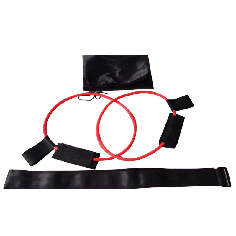 Latex Material Yoga Fitness Belt Foot Pedal Tension Rope Home Exercise Fitness Equipment Home Workout Resistance Bands-Aria Doejay