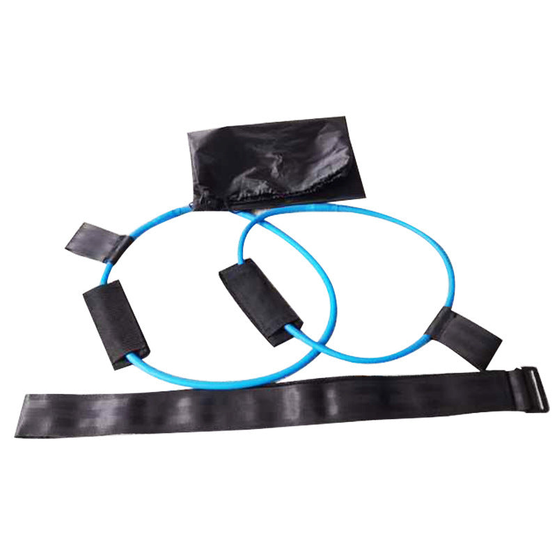 Latex Material Yoga Fitness Belt Foot Pedal Tension Rope Home Exercise Fitness Equipment Home Workout Resistance Bands-Aria Doejay