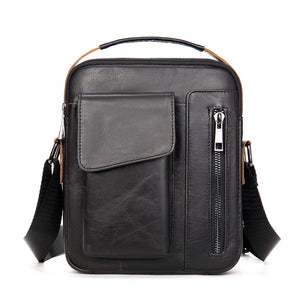 Men'S Bag Retro Casual Men'S One Shoulder Bag Messenger Bag Men'S Cross Border Leather Bag